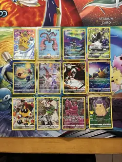 Pokemon Card Full Art Alt Art Fire Moltres Latias Pikachu Etc - Image 1