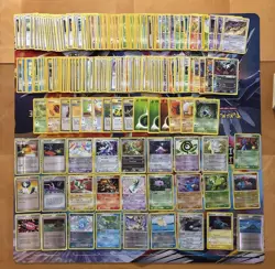 Vintage Pokemon Card Lot Holo Etc MP-Damaged Charizard Tyranitar Fire 390+ - Image 1