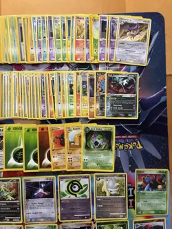 Vintage Pokemon Card Lot Holo Etc MP-Damaged Charizard Tyranitar Fire 390+ - Image 4