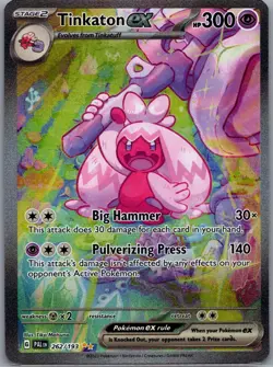 Tinkaton ex 262/193 SV02: Paldea Evolved - Pokemon Card - NM - Image 1