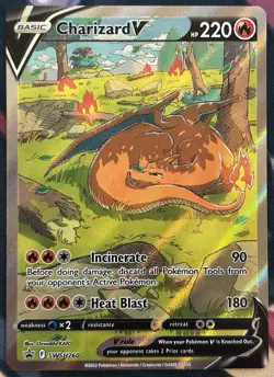 Charizard V SWSH260 Pokemon SWSH: Sword & Shield Promo Cards Holo - Image 3