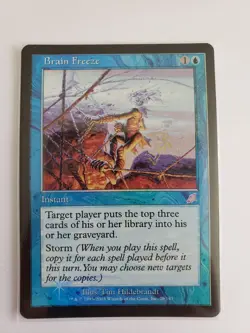 Brain Freeze Scourge Foil Rare NM Magic The Gathering - Image 1