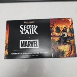 MTG Secret Lair x Spider-Man Venom Unleashed Colors- RAINBOW FOIL - SEALED - Image 1