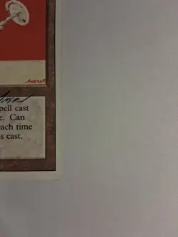 Magic The Gathering Ivory Cup Revised Edition Uncommon Artifact Autograph - Image 2