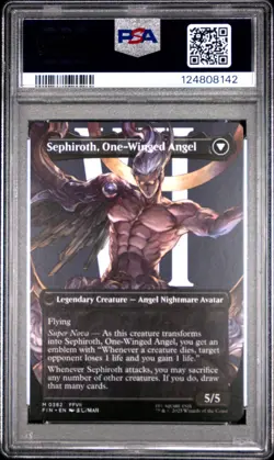 Sephiroth, Fabled SOLDIER (0382) (Borderless) Final Fantasy Regular PSA 10 - Image 2