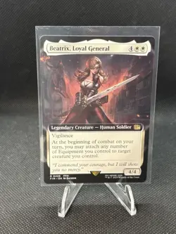 MTG Final Fantasy Beatrix, Loyal General (Extended Art) Non-foil R 426 - Image 1