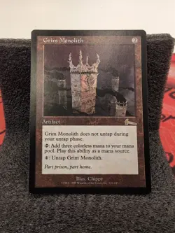 MTG Grim Monolith Urza's Legacy Magic the Gathering LP Condition - Image 1
