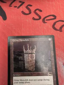 MTG Grim Monolith Urza's Legacy Magic the Gathering LP Condition - Image 4