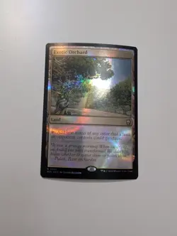 MTG - Exotic Orchard (Ripple Foil) - Commander: Modern Horizons 3 NM/M Condition - Image 1