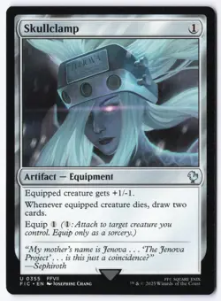 Skullclamp U Commander: FINAL FANTASY 355 NM - Image 1