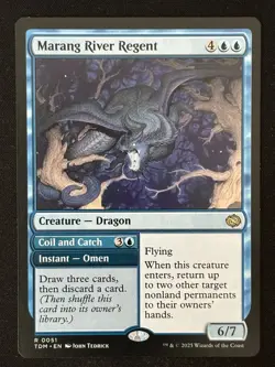 1x MTG Marang River Regent - Tarkir: Dragonstorm (TDM) #51 - Magic the Gathering - Image 1
