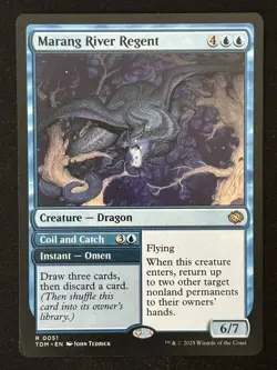 1x MTG Marang River Regent - Tarkir: Dragonstorm (TDM) #51 - Magic the Gathering - Image 3