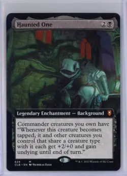 MtG CLB Haunted One #624 Extended Art Non-Foil - Image 1