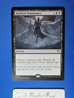 Kindred Dominance R Commander Masters 169 Normal NM - Image 1