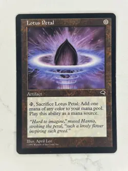 Lotus Petal - Tempest (TMP) - LP - MTG - Image 1