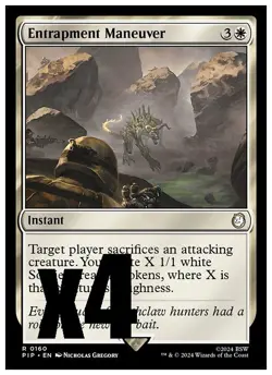 MTG | Entrapment Maneuver (x4 Playset) | (NM) Universes Beyond: Fallout - Image 1