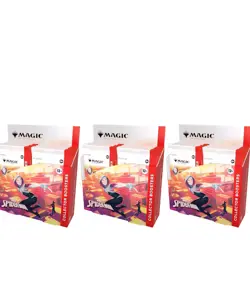 3 Magic the Gathering Spider-Man Collector Booster Boxes - Image 1