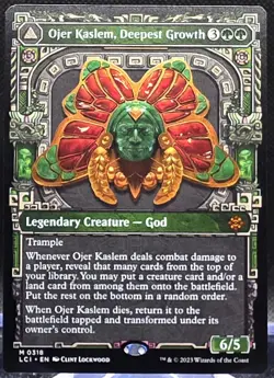 Ojer Kaslem, Deepest Growth #318 The Lost Caverns of Ixalan Showcase Reg. Mythic - Image 1