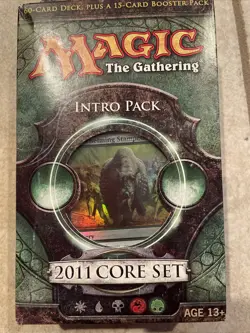 Stampede of Beasts Magic the Gathering 2011 Core Set Intro Pack Deck Booster MTG - Image 1