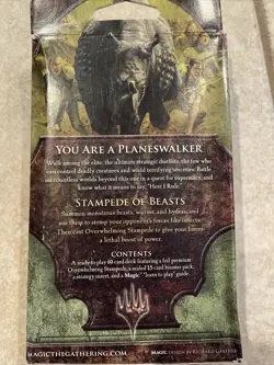 Stampede of Beasts Magic the Gathering 2011 Core Set Intro Pack Deck Booster MTG - Image 2