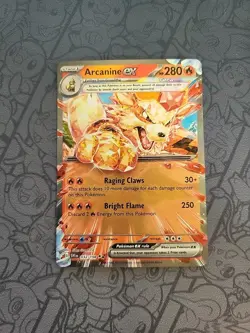 Pokemon: Arcanine ex #032/198 Sv01: Scarlet & Violet Base Set Holo - NM - G22 - Image 1