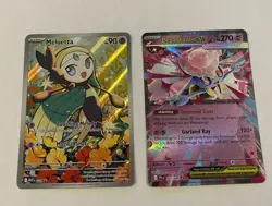 Pokemon TCG Meloetta Illustration Rare 026 Promo Mega Diancie EX 041/094 - Image 1