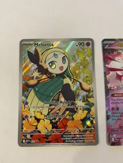 Pokemon TCG Meloetta Illustration Rare 026 Promo Mega Diancie EX 041/094 - Image 3