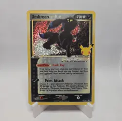 2021 Pokemon SWSH Celebrations Umbreon Classic Collection #17/17 - Image 1