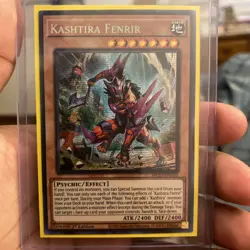 Yu-Gi-Oh Kashtira Fenrir MP23-EN163 1st Edition Prismatic Secret Rare - Image 1