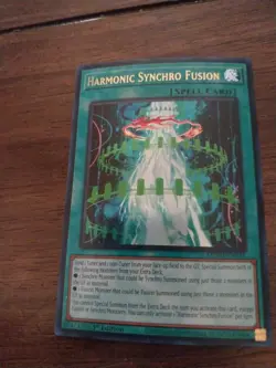 Yugioh! Harmonic Synchro Fusion - MZMI-EN035 - Ultra Rare - 1st Edition Near Min - Image 1