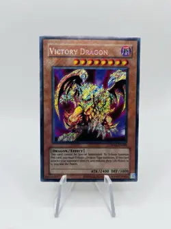 Yugioh Tcg - Victory Dragon RP02-EN098- Secret Rare Retro Pack 2 Reprint - Image 1