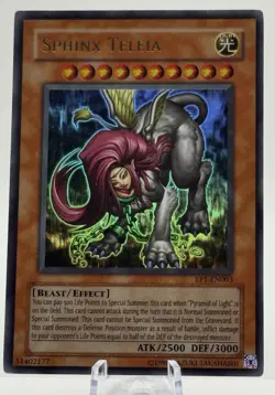 Yu-Gi-Oh! Sphinx Set EP1-EN001, EN002, EN003 Ultra Rare - Image 5