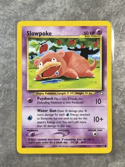 Slowpoke 73/111 Pokemon TCG Neo Genesis Vintage WOTC Card Regular (Light Play) 2 - Image 1