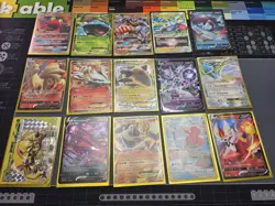 15 Card Bulk Lot Of Older Pokemon EX V GX Cards - Image 1