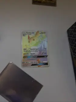 Pokemon TCG Raichu GX Shining Legends Sun & Moon Secret Rare Card 75/73 - Image 1