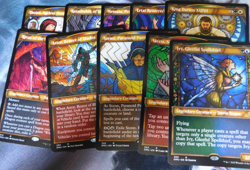 MTG lot - 57 Rare Showcase artwork cards and 3 "signed" art cards - No dupes - Image 4