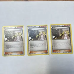 Caitlin 78/101 - Pokemon Plasma Blast Uncommon Trainer Card x3 - Image 1