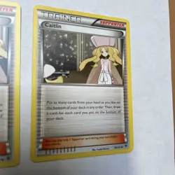 Caitlin 78/101 - Pokemon Plasma Blast Uncommon Trainer Card x3 - Image 2