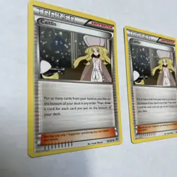 Caitlin 78/101 - Pokemon Plasma Blast Uncommon Trainer Card x3 - Image 4