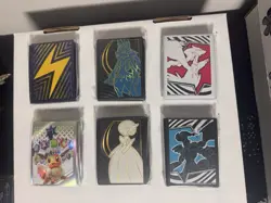 Pokemon TCG ETB Card Sleeves - Lot of 6 Sealed - Image 1