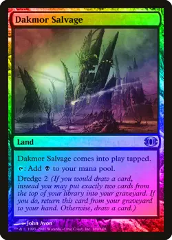 Dakmor Salvage FOIL Future Sight PLD Land Uncommon MAGIC MTG CARD ABUGames - Image 1