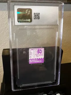 1998 Pokemon Game Boy GB Pocket Mini Card Zapdos CGC 9 POP 1 None Higher #145 - Image 2