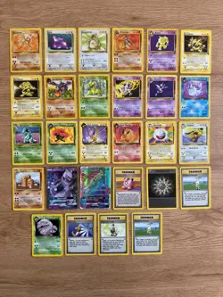 Lot of 28 Vintage Pokemon Cards 2-5$ Each - Image 1