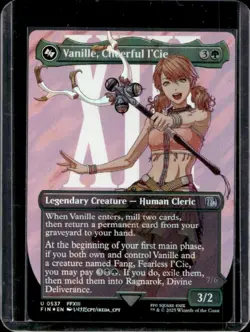 2025 Magic Final Fantasy Vanille Cheerful l'Cie Ragnarok Divine Deliverance 0392 - Image 1