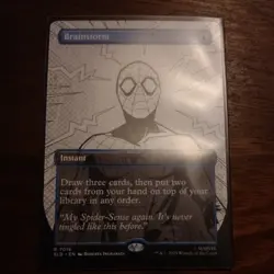 MTG | 🕷Spider-man🕷 | Brainstorm (7016) | 🚫🌟Non-Foil 🌟🚫 - Image 1
