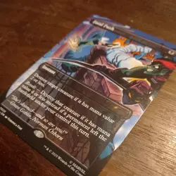 Fatal Push - (7020) Borderless Secret Lair Drop Regular - Spider Man - Mtg - Image 1