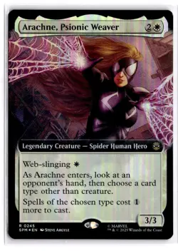 MTG FOIL Arachne, Psionic Weaver (Extended Art) R 245 NM - Image 1