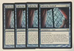 MTG Magic the Gathering 4X Call to the Kindred (30/175) Dark Ascension LP - Image 1