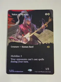 Voice of Victory (Borderless) Tarkir: Dragonstorm Foil - Image 1