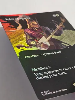 Voice of Victory (Borderless) Tarkir: Dragonstorm Foil - Image 3